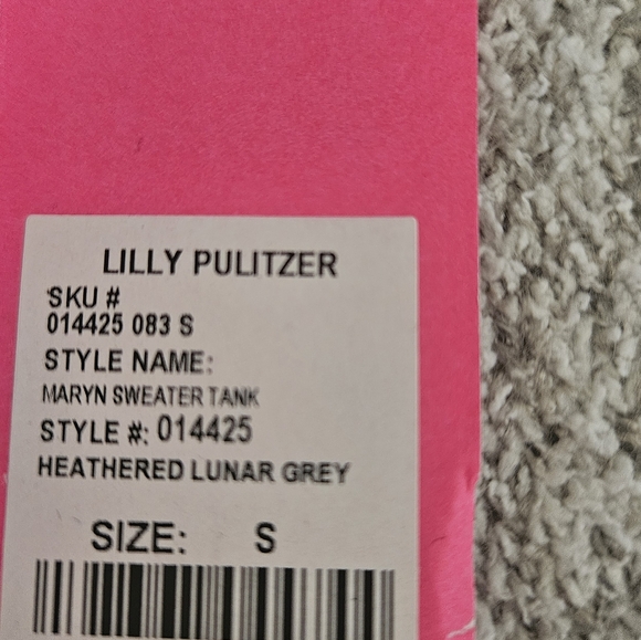 Lilly Pulitzer Sweater Tank Top! - Picture 4 of 8